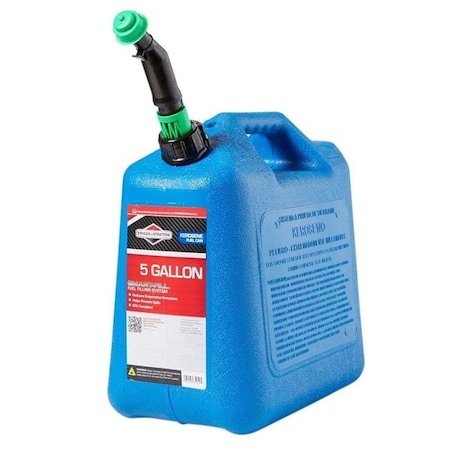 Midwest Can Midwest Can 248478 5 gal Blue Portable High Density Polyethylene Kerosene Can 248478